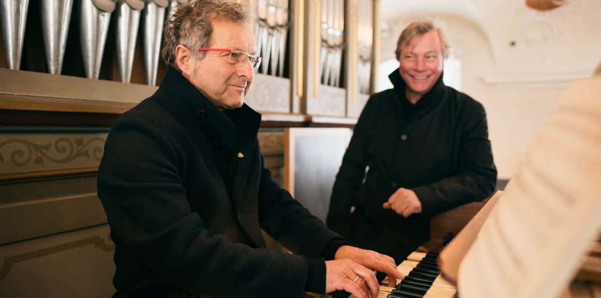 Orgelkonzert mit Walter Lingg & Arnold Meusburger Hotel Krone Au Bregenzerwald