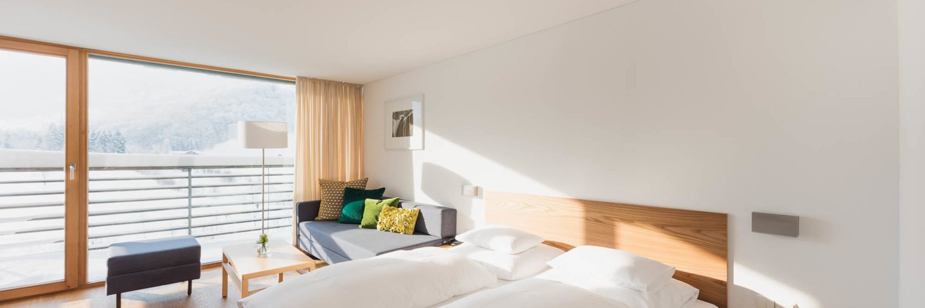 Zimmer mit Balkon hotel krone au das bregenzerwaldhotel